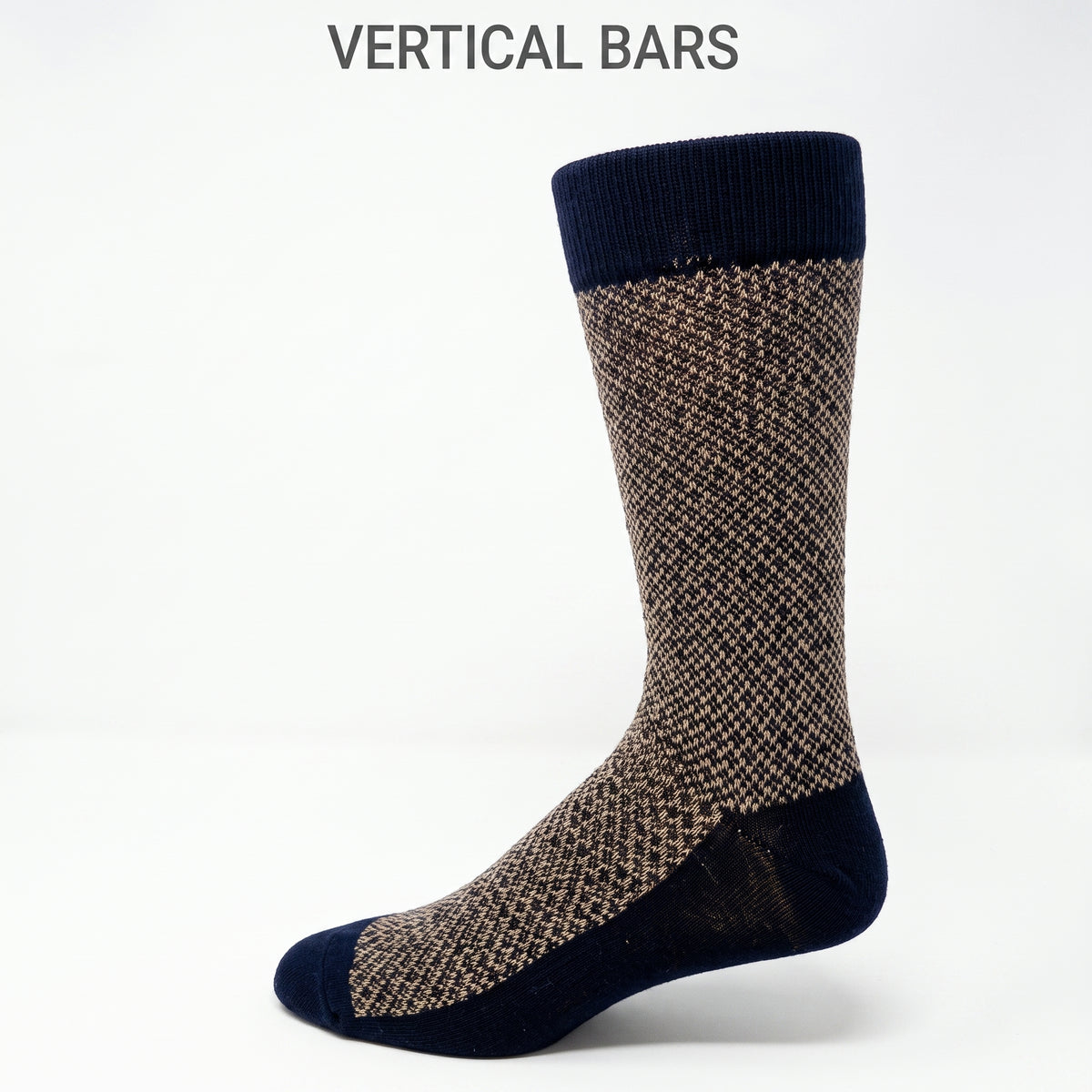 KEY - Men's Dress Socks - [FW26] VERTICAL BARS