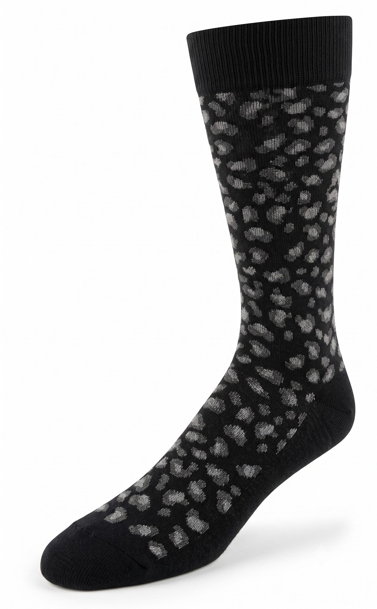 POINT ZERO - Men's Dress Socks - LEOPARD