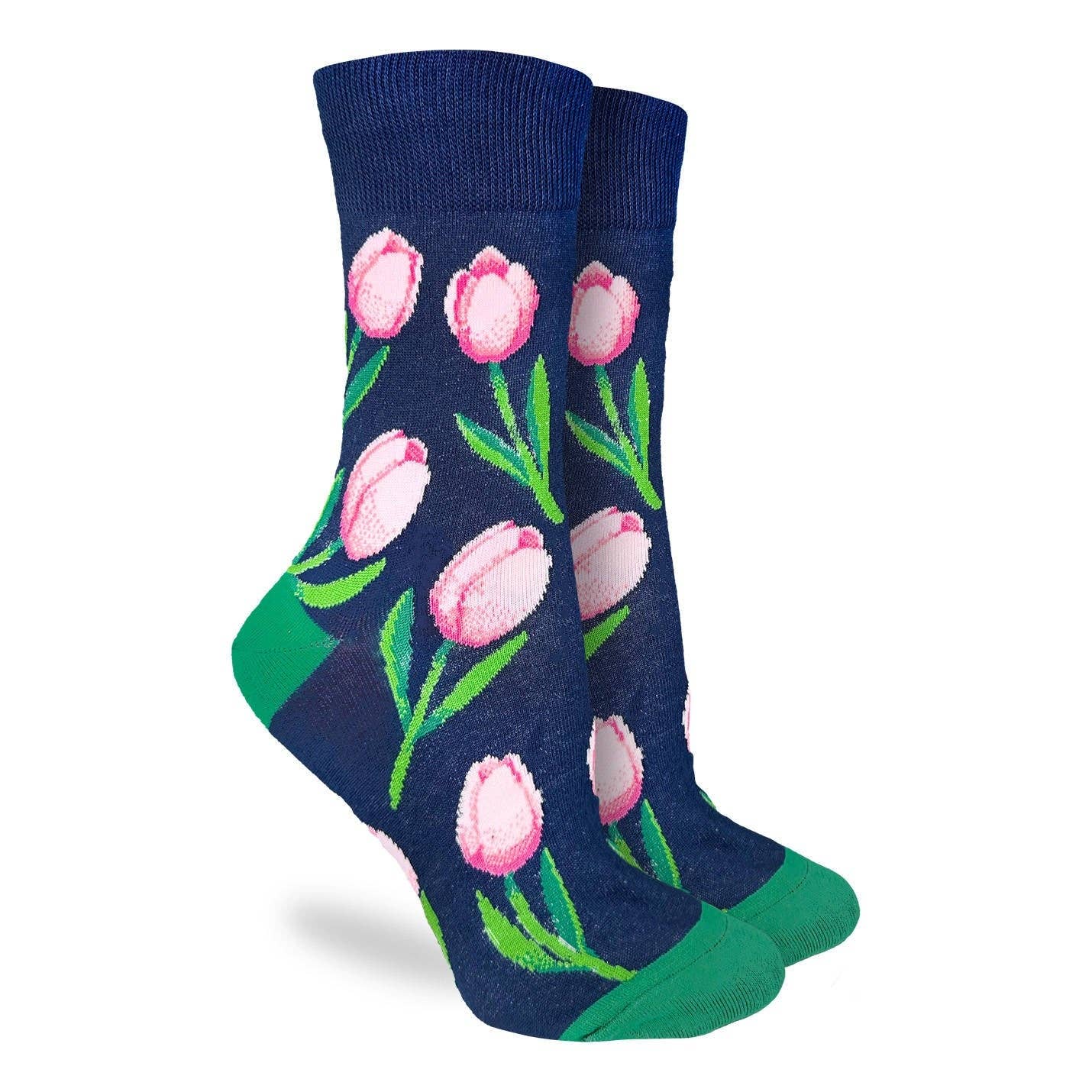 Good Luck Sock - Women's Pink Tulips Socks