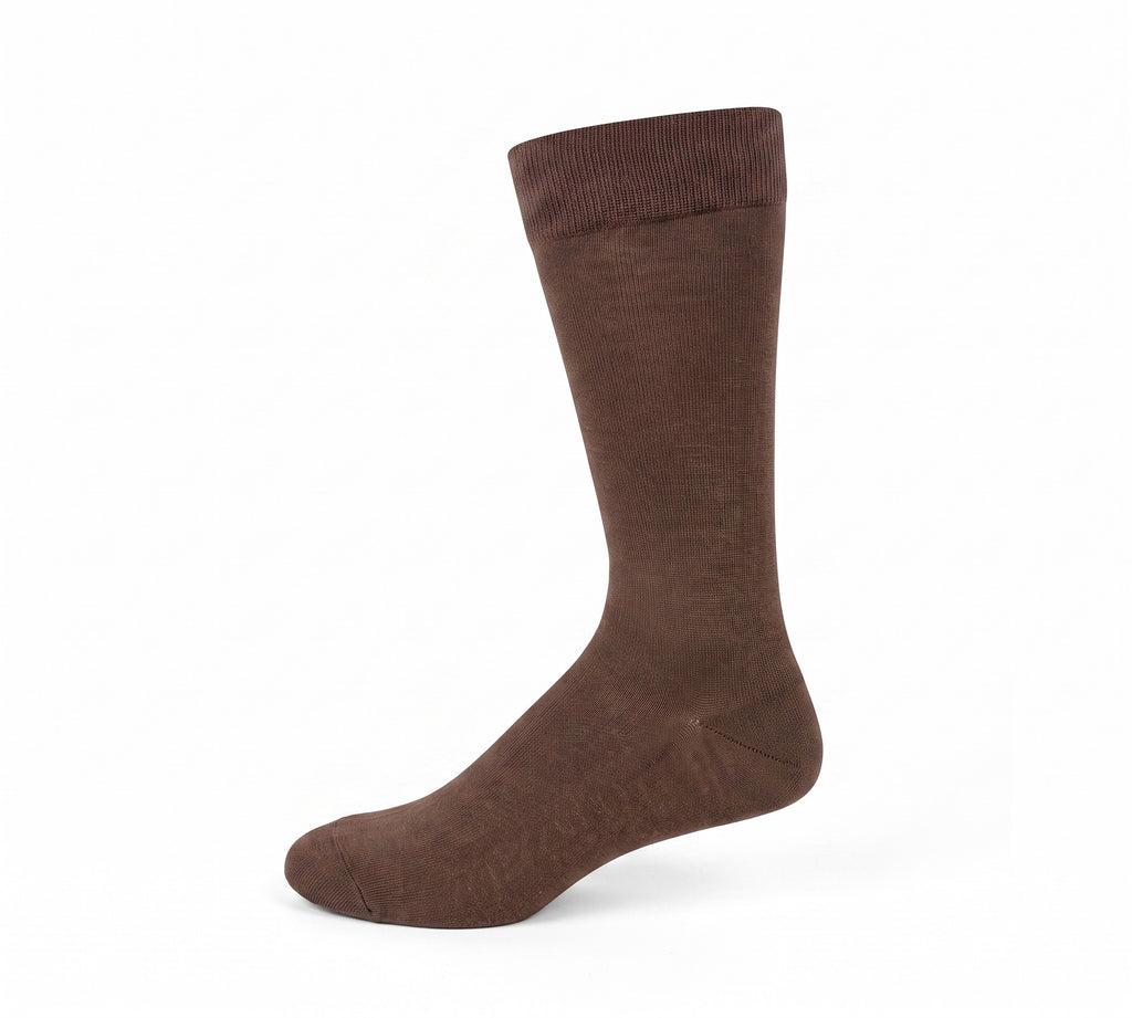 KEY - Men's - COPPER - Voltlon Plain Dress Socks