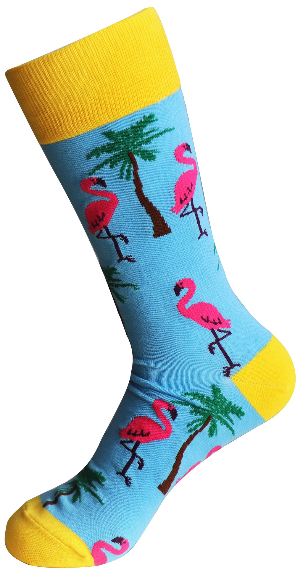 SoXcellent - Flamingo Tress Animal Unisex Luxury Socks - S