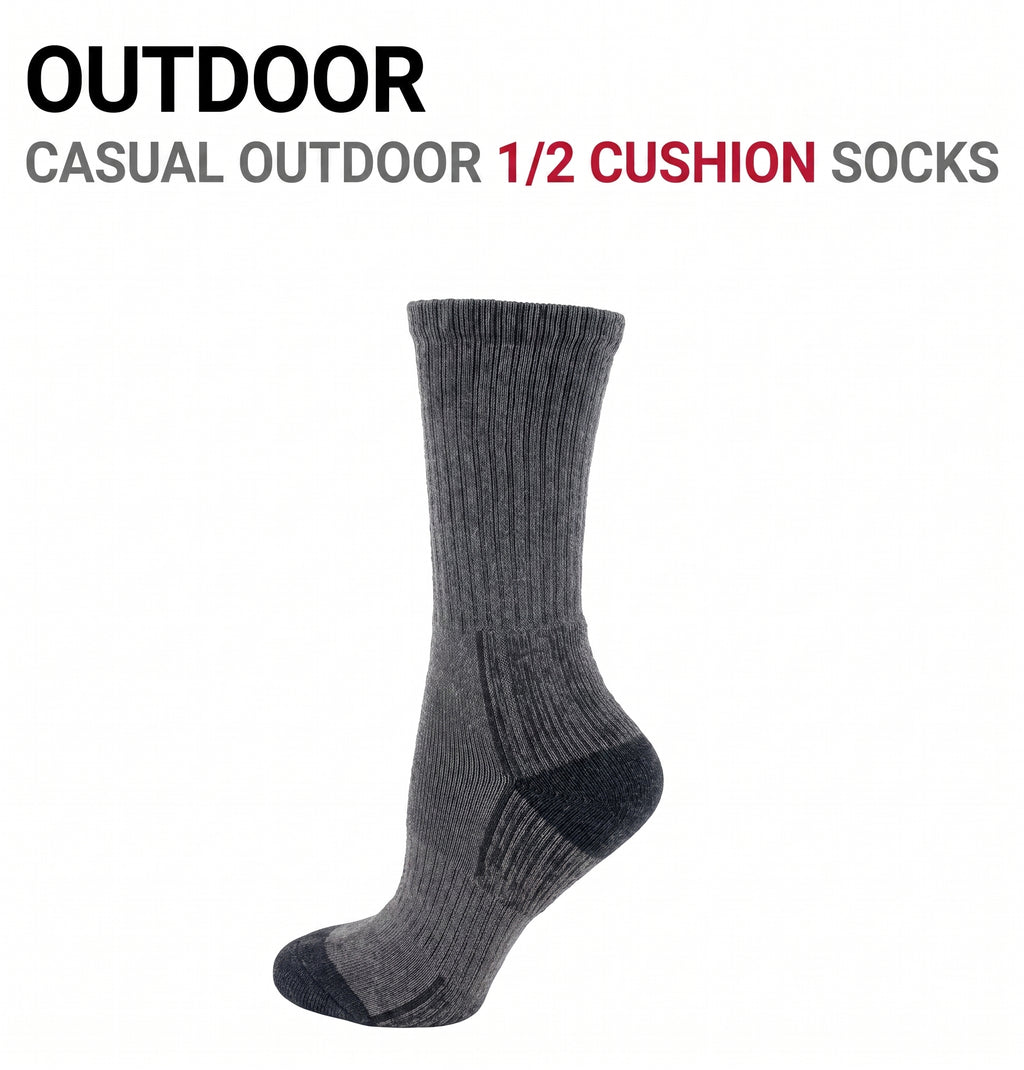 KEY - Women's - OUTDOOR - CASUAL 1/2 CUSHION Socks