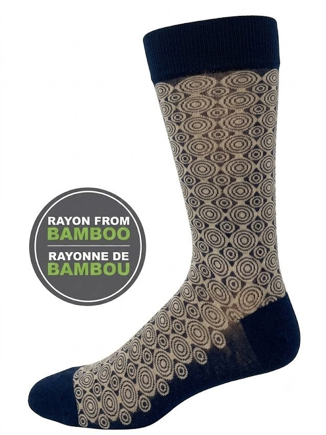 KEY - Men's - BAMBOO Crew Socks - CIRCLE