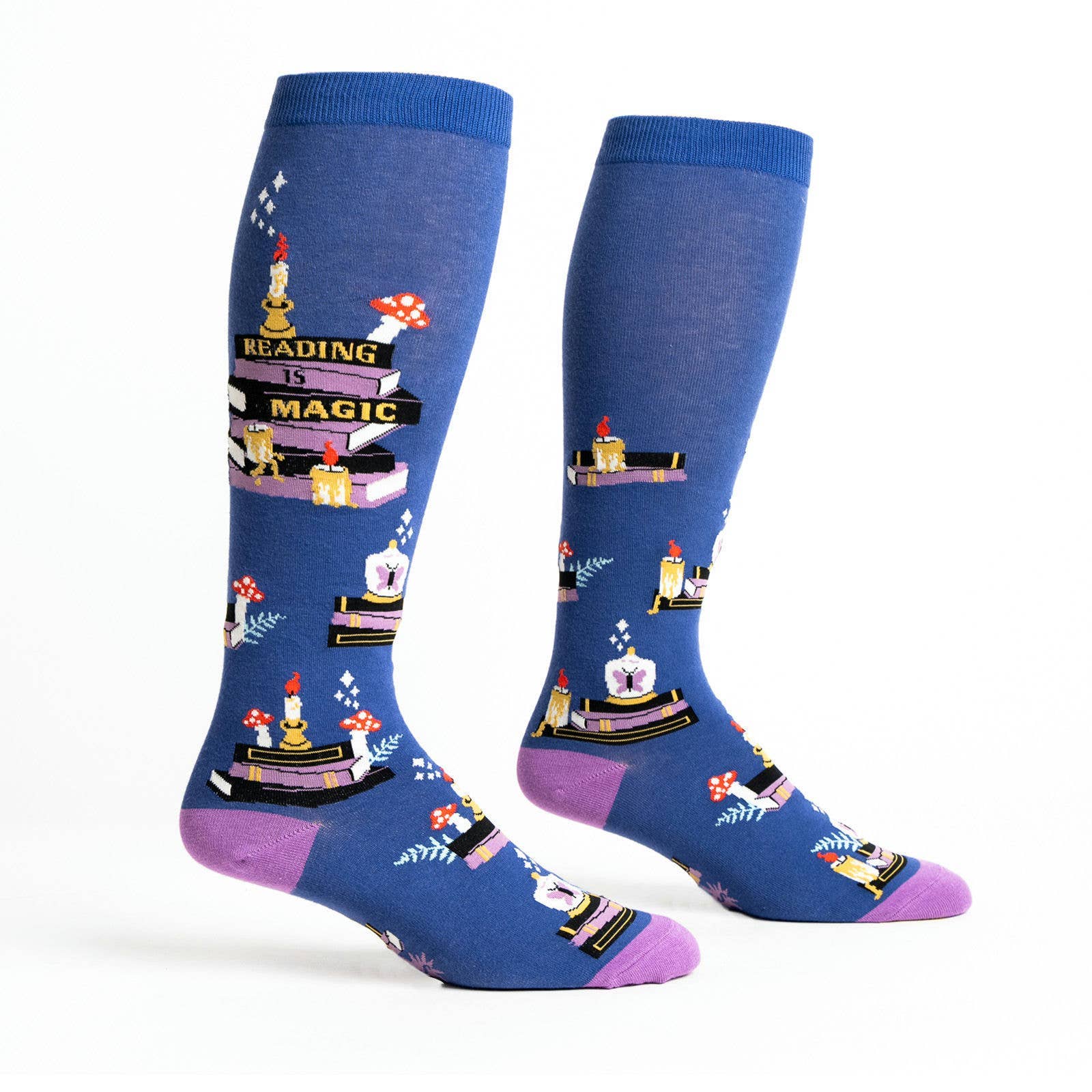 Sock it to Me - Stretch-It Knee High Sock: Reading Is Magic