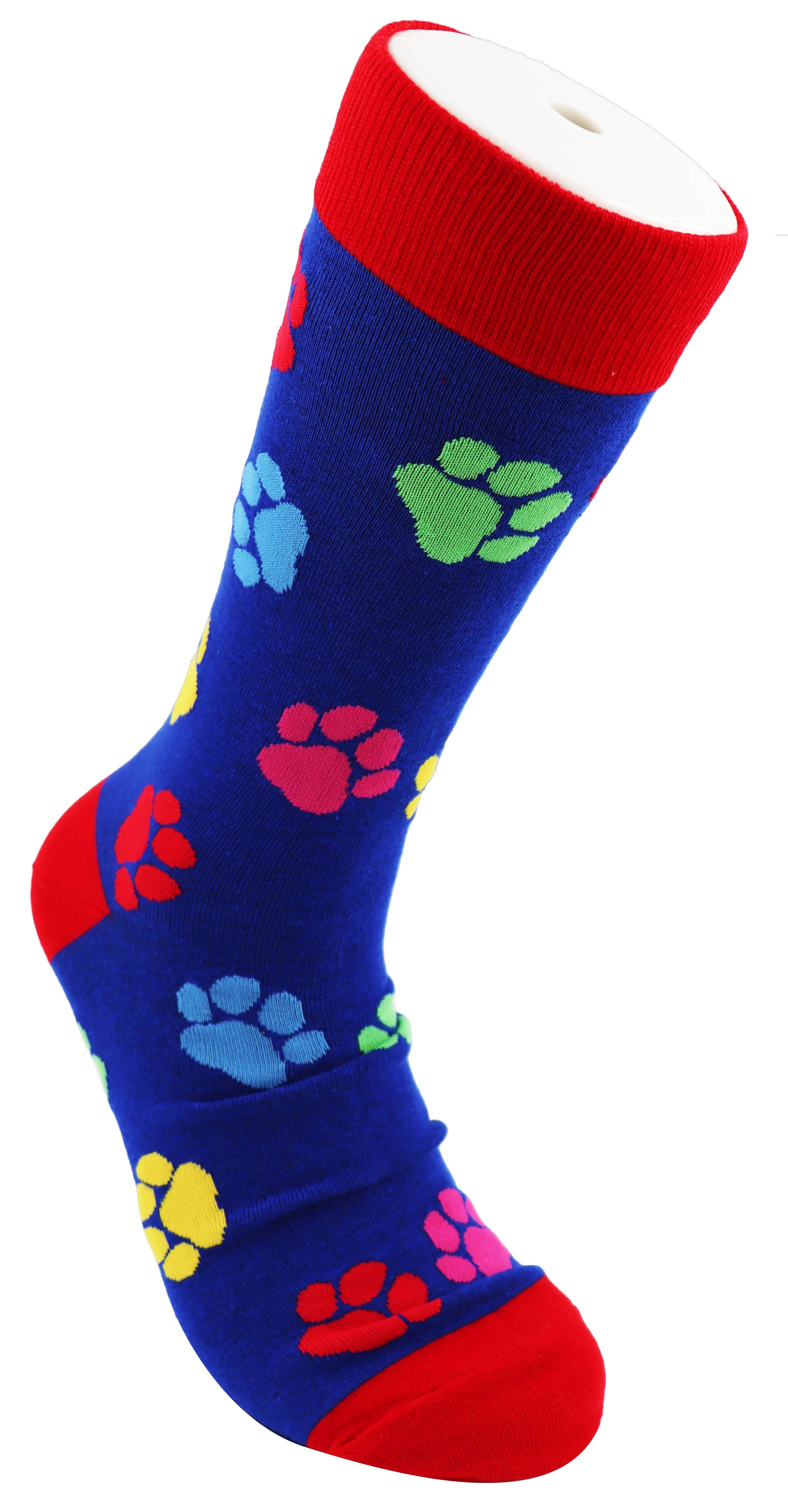 SoXcellent - Dog Paw Animal Unisex Fun Dress Casual Pattern Funny Socks