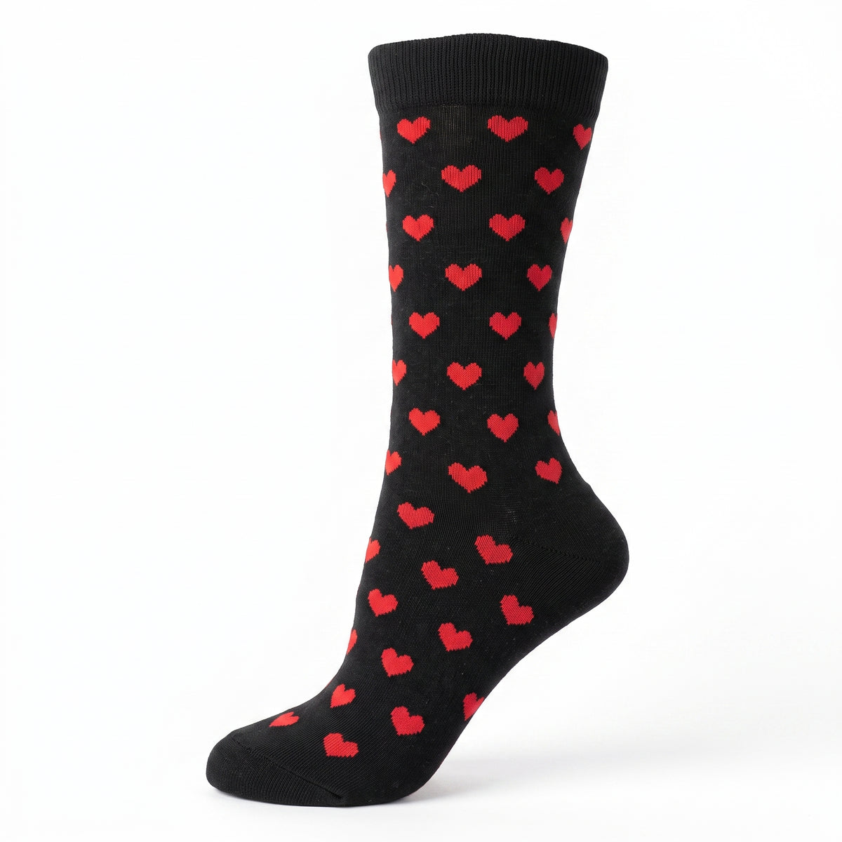 KEY - Women's Dress Socks - VALENTINE HEARTS