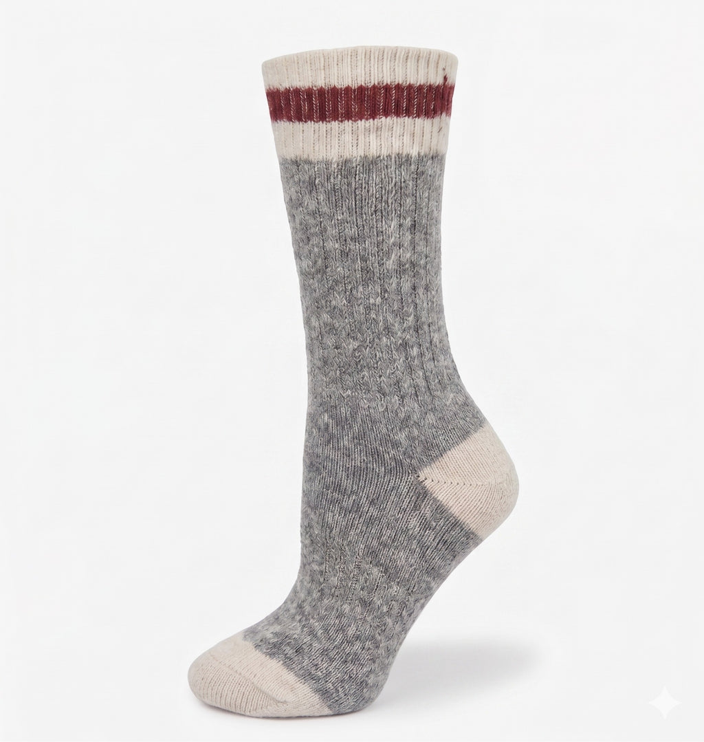 KEY - Women's - WOOL Casual WORK BOOT Socks