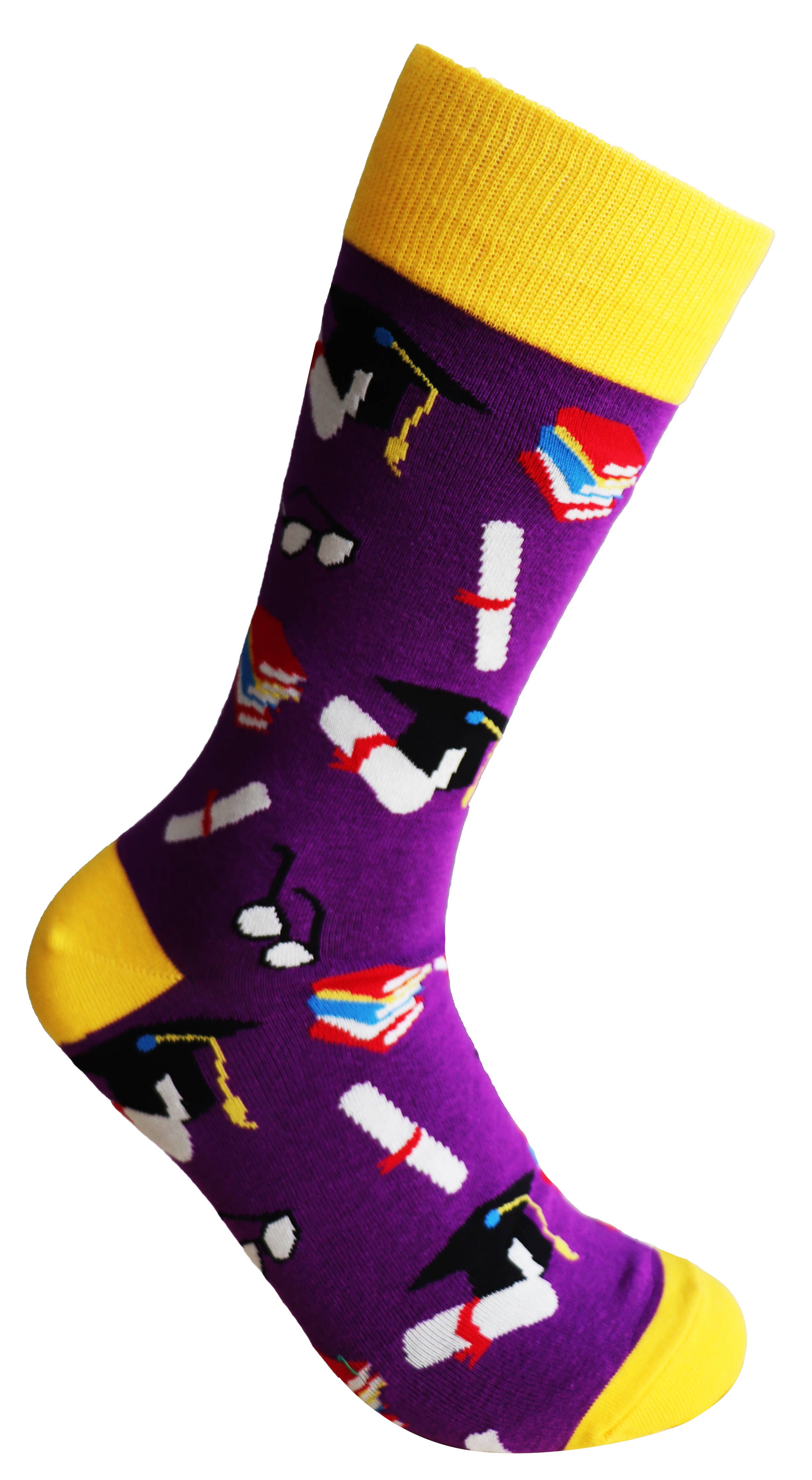 SoXcellent - Graduation Unisex Fun Casual Pattern Funny Socks