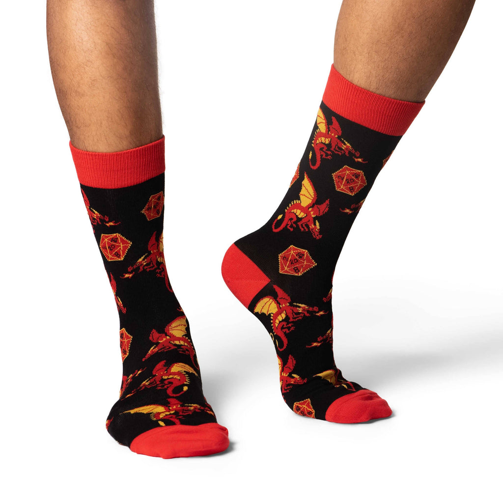 Good Luck Sock - Men's Dice and Dragons Socks