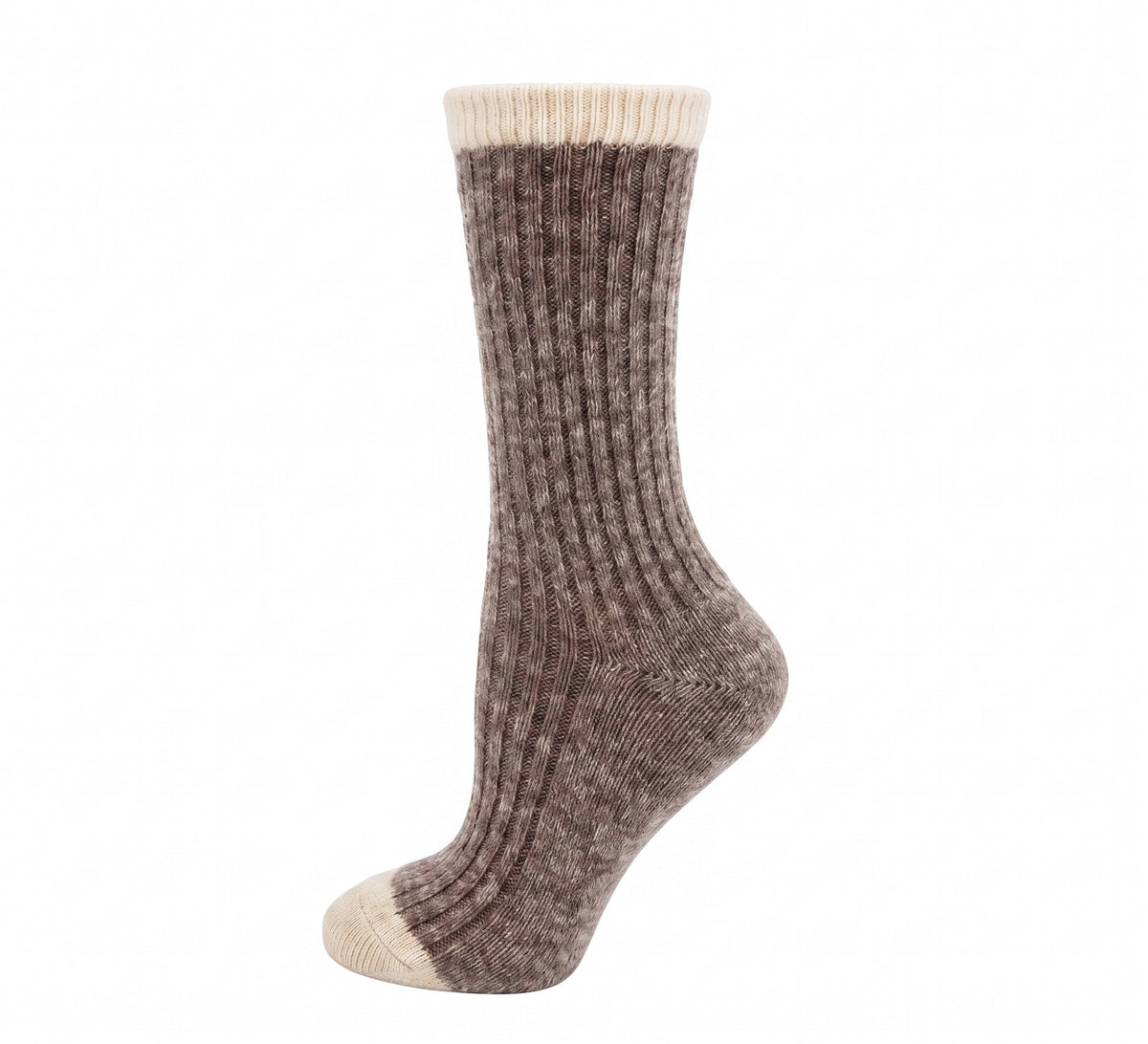KEY - Women's - WOOL RIB Crew Socks