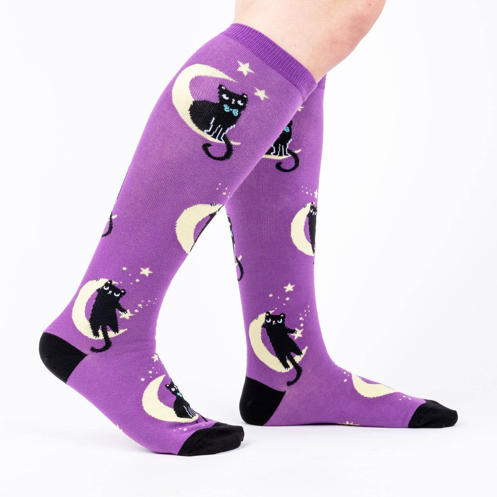 Sock it to Me - Knee High Sock: To the Moon and Back