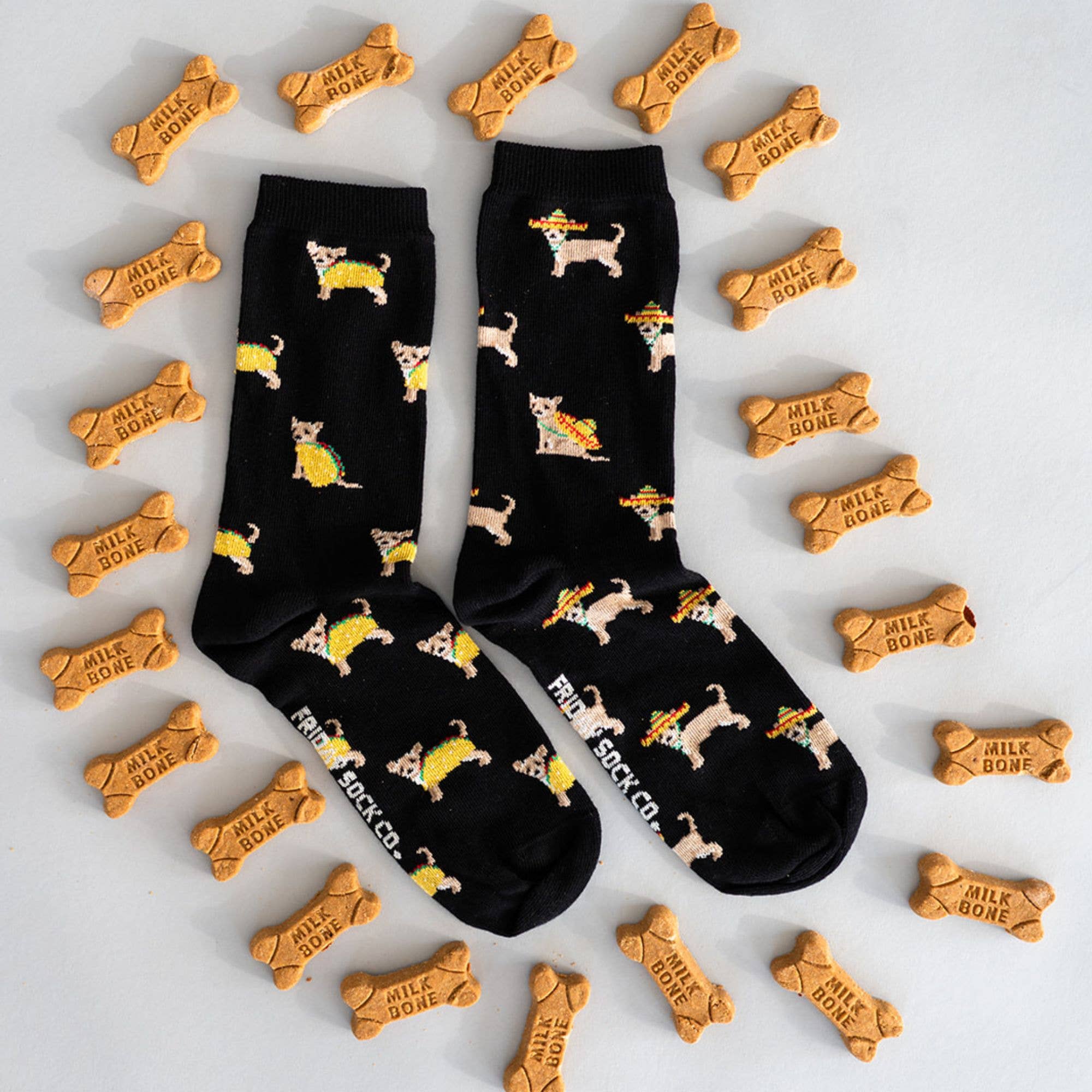 Friday Sock - Men's - Taco Dog Socks