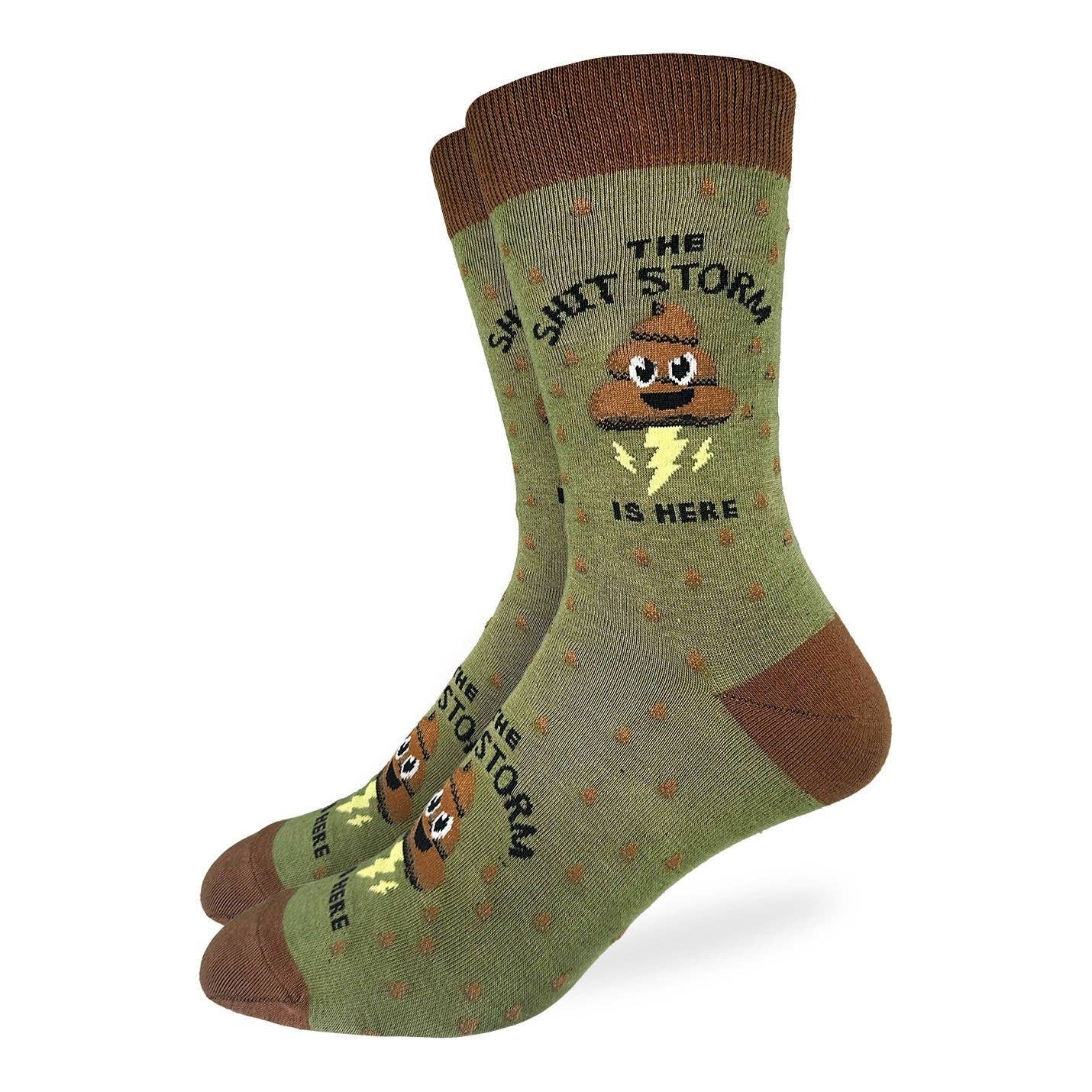Good Luck Sock - Men's Shit Storm Socks