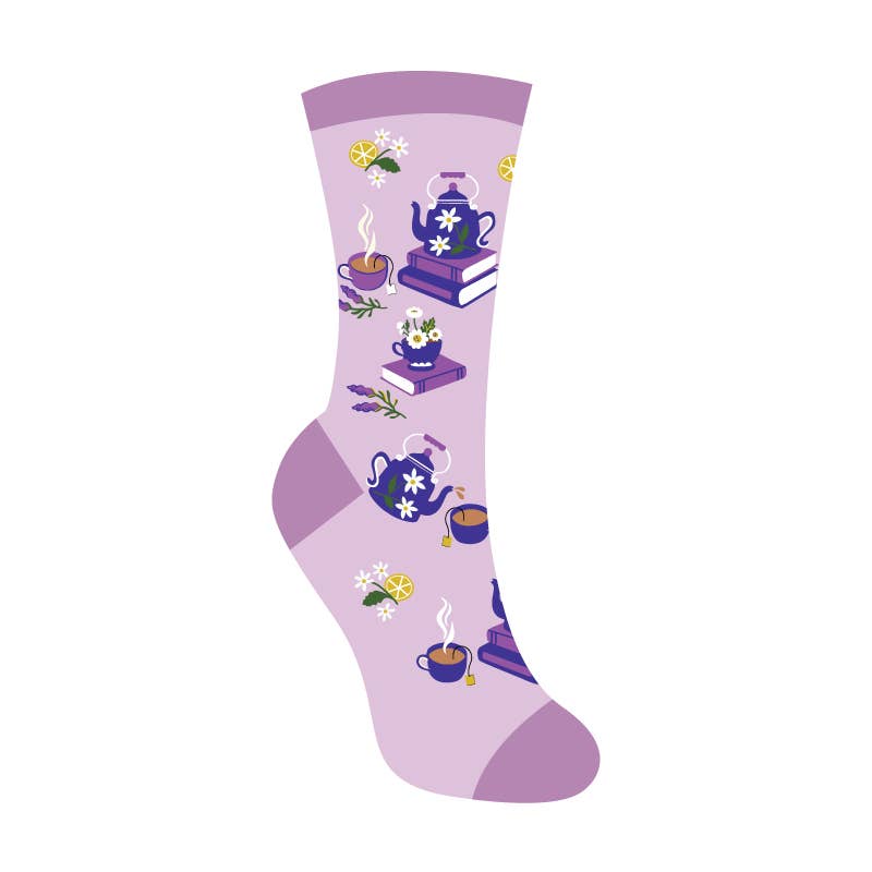 Sock it to Me - You Are Just My Cup of Tea - Crew Socks
