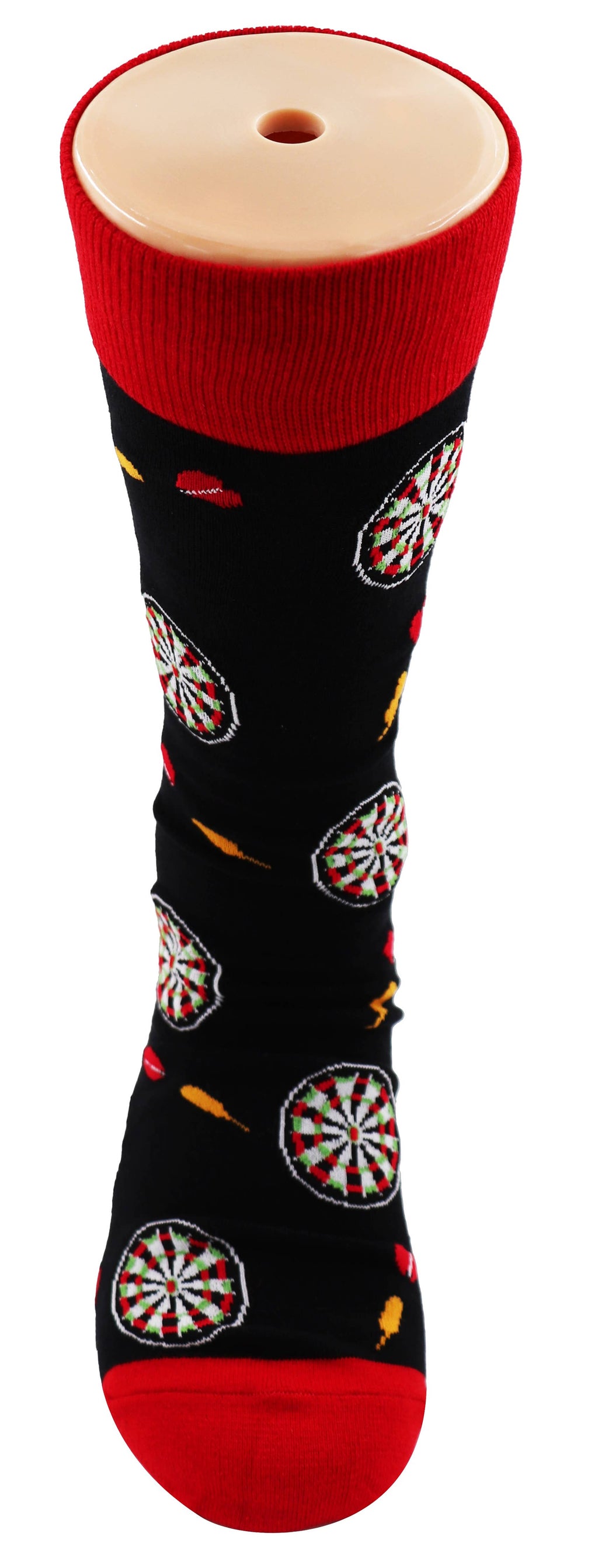 SoXcellent - Dart Board Tip Unisex Fun Dress Casual Pattern Funny Socks