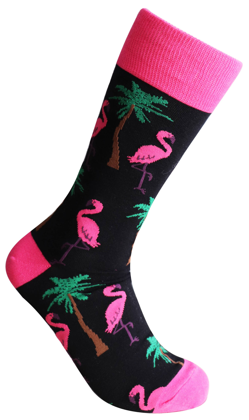 SoXcellent - Flamingo Tress Animal Unisex Luxury Socks - S