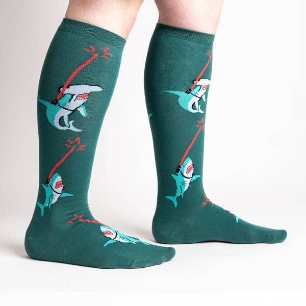 Sock it to Me - Stretch-It Knee High Sock: Frikkin Laser Beams