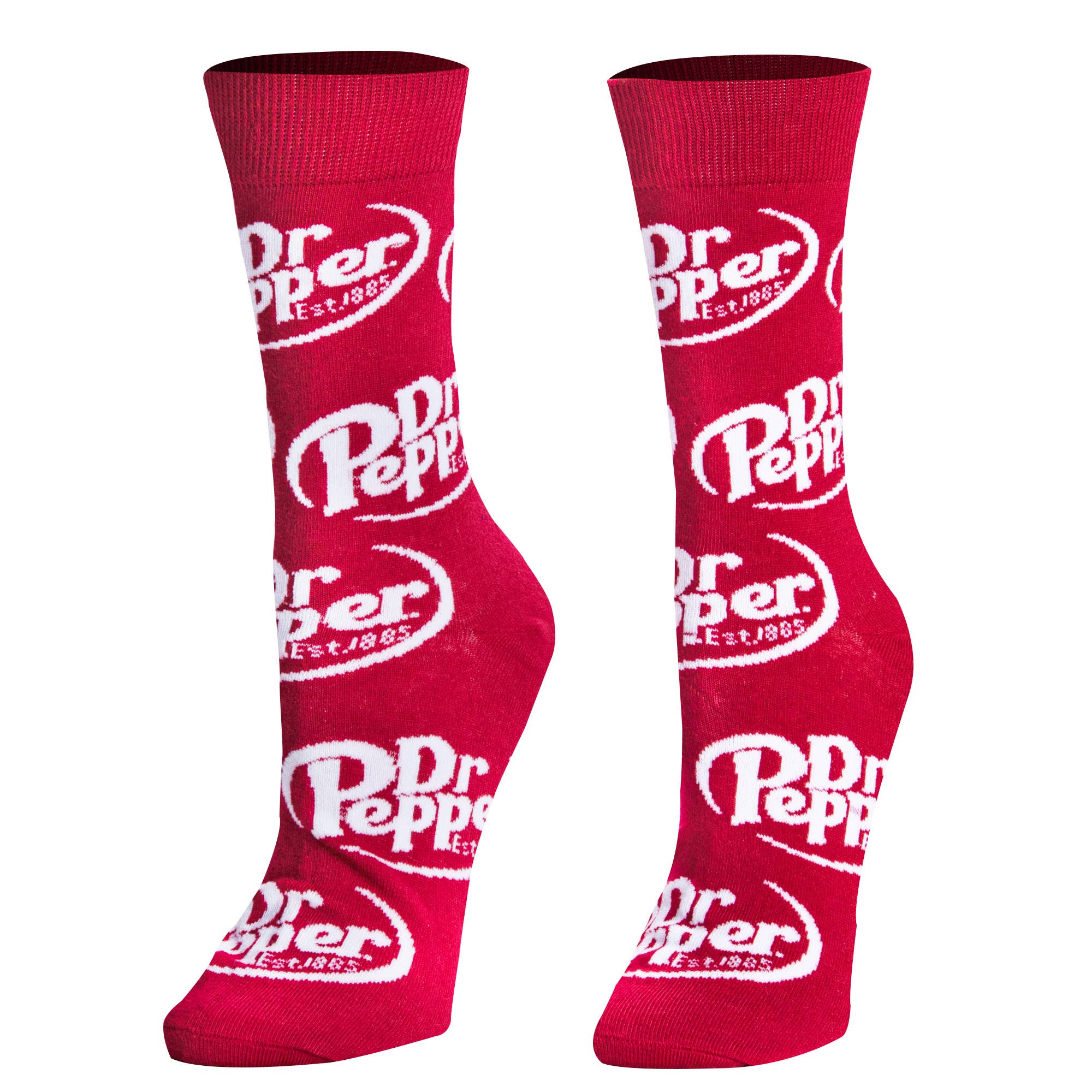 Crazy Socks - Dr Pepper - Mens Crew Folded - Crazy Socks