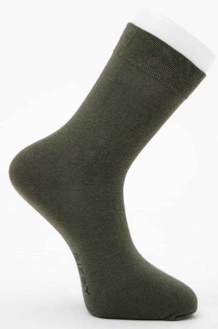 Blue Sky Clothing - Men's - Bamboo Dress Socks - Khaki