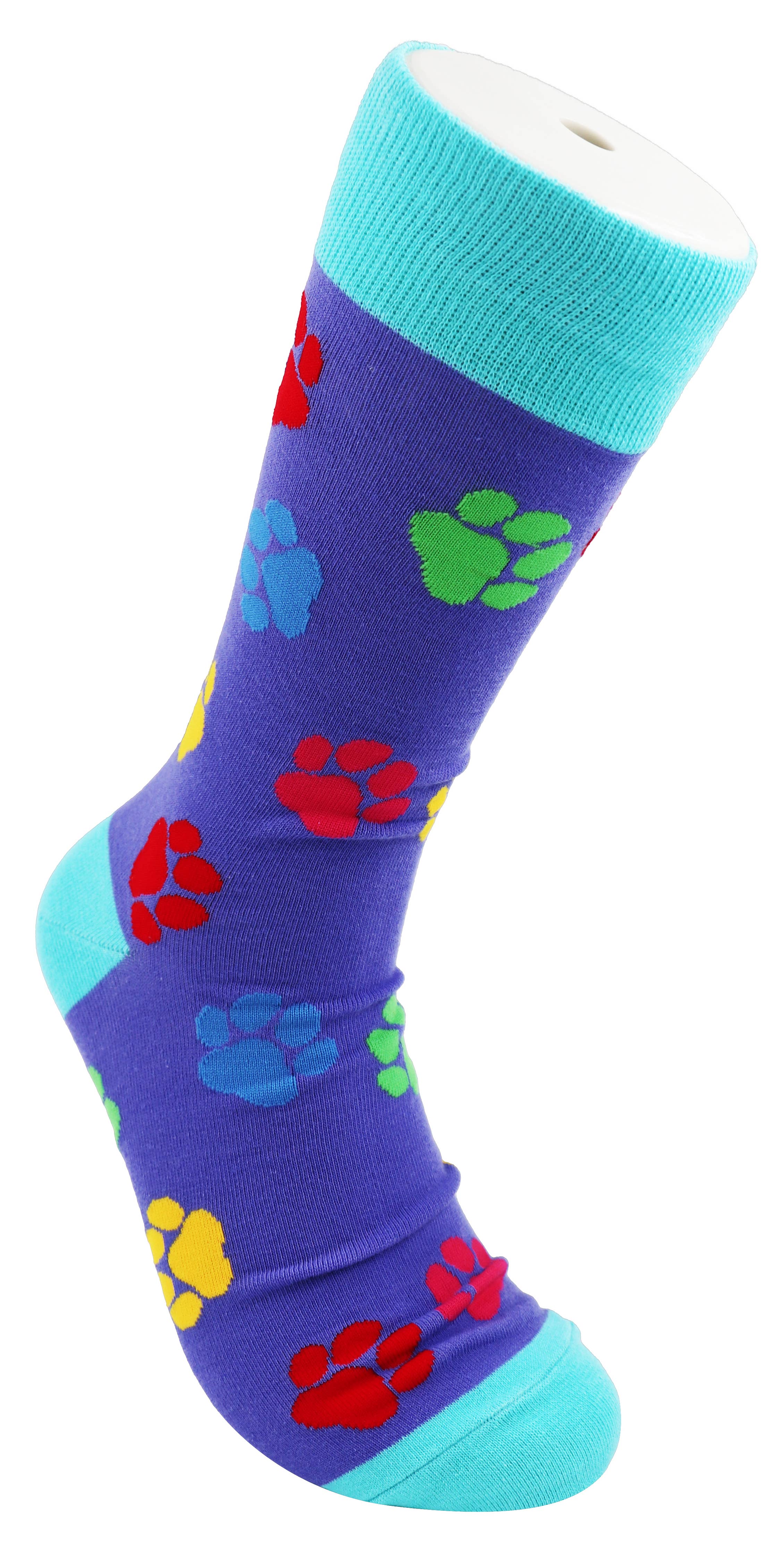 SoXcellent - Dog Paw Animal Unisex Fun Dress Casual Pattern Funny Socks