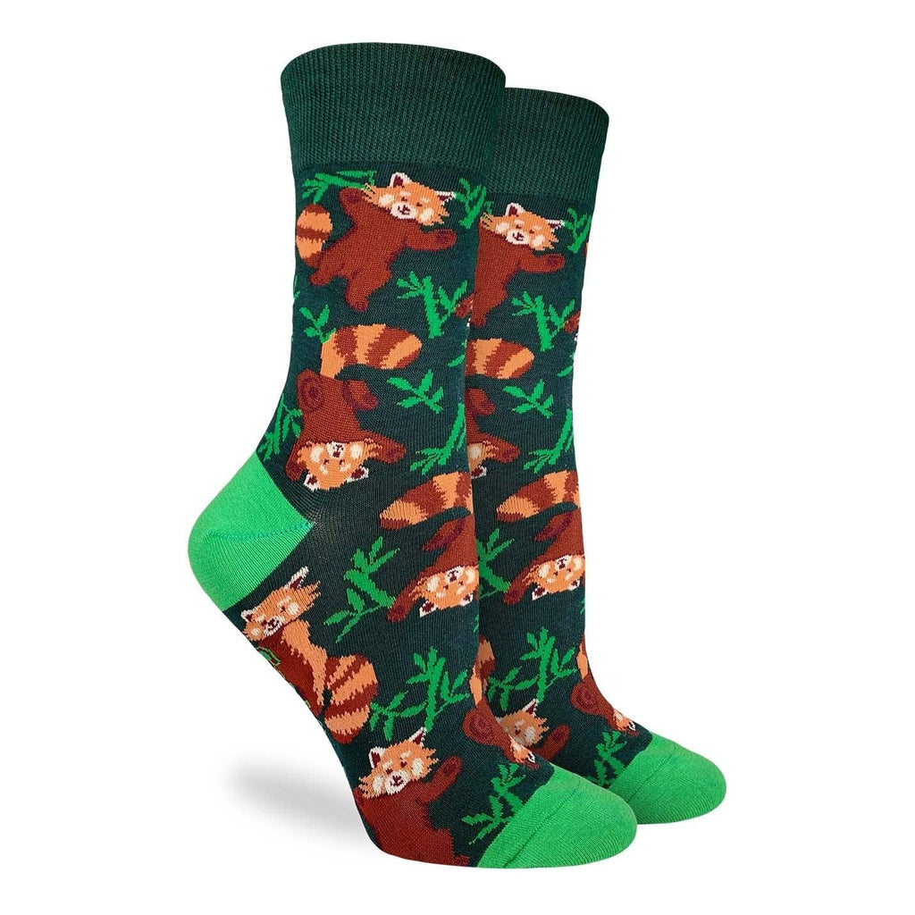 Good Luck Sock - Women's Playful Red Pandas Socks