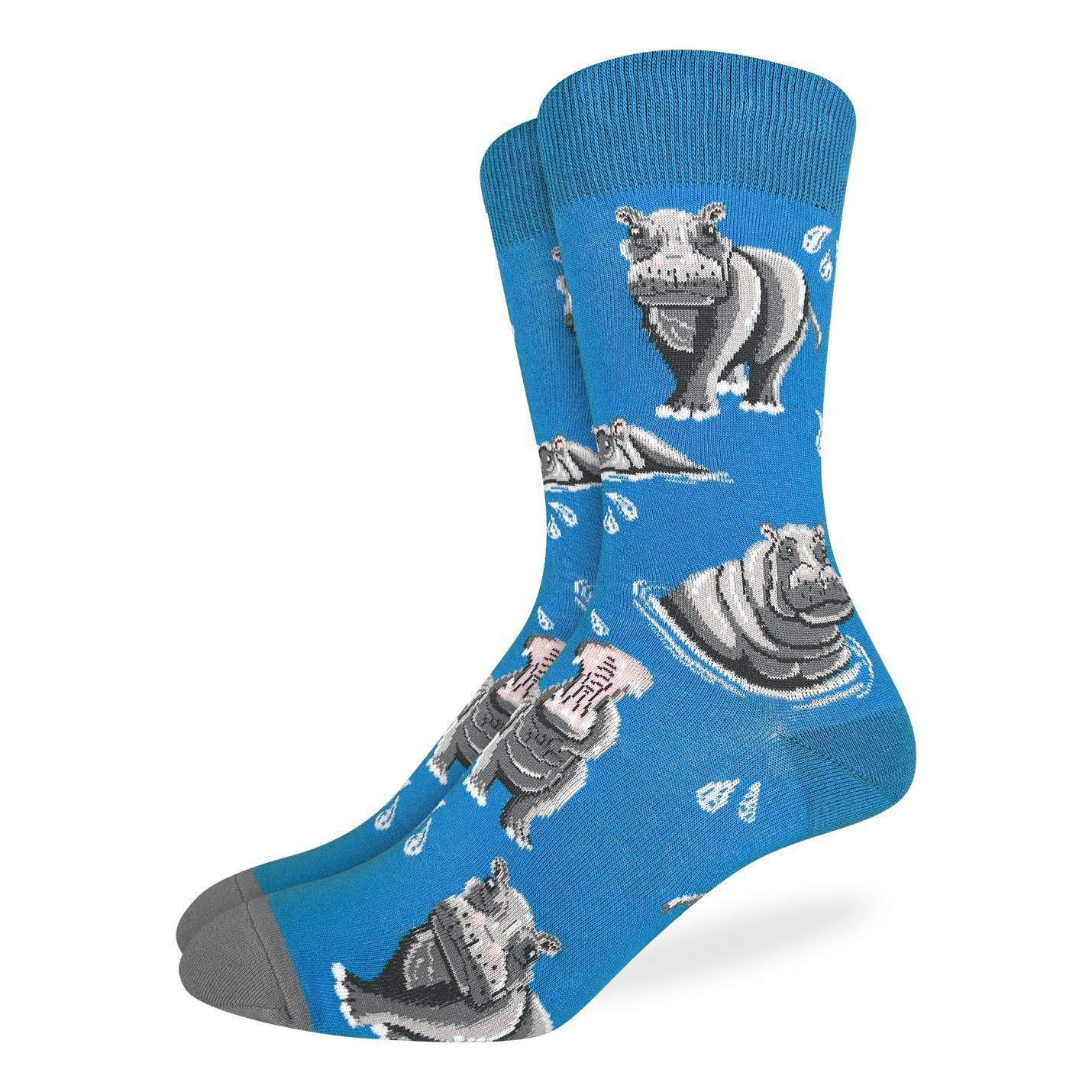Good Luck Sock - Men's Hippopotamus Socks