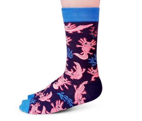Uptown Sox - Women's - Axolotl Socks for HER