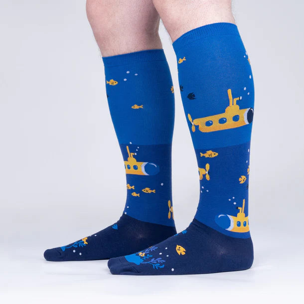 Sock it to Me - STRETCH-IT™ Knee High Sock: AQUATIC ADVENTURES
