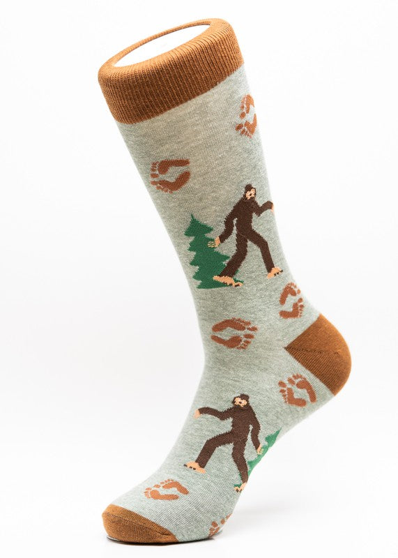 moJJa - Men's - BIG FOOT/ Sasquatch Crew Socks