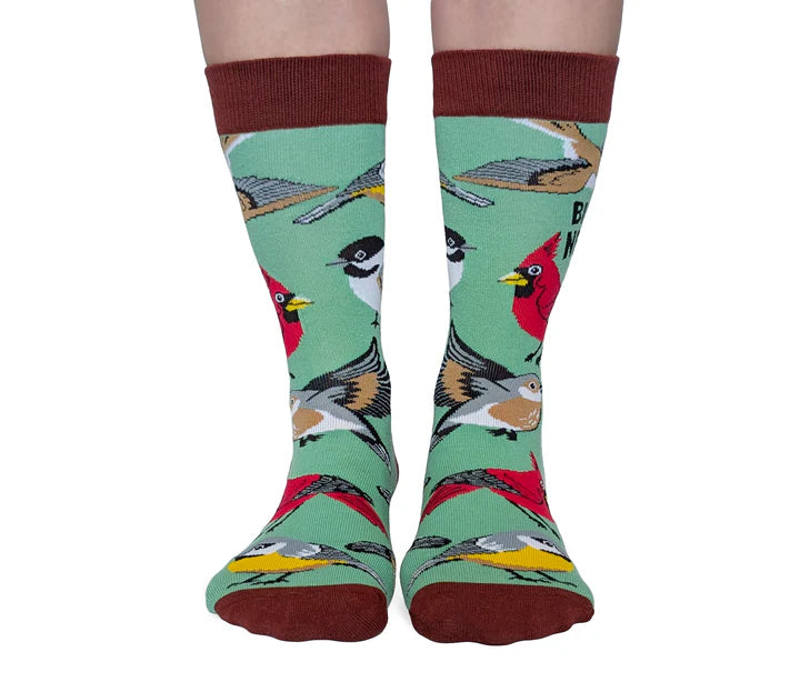 Uptown Sox - Women's - Bird Nerd Socks for HER