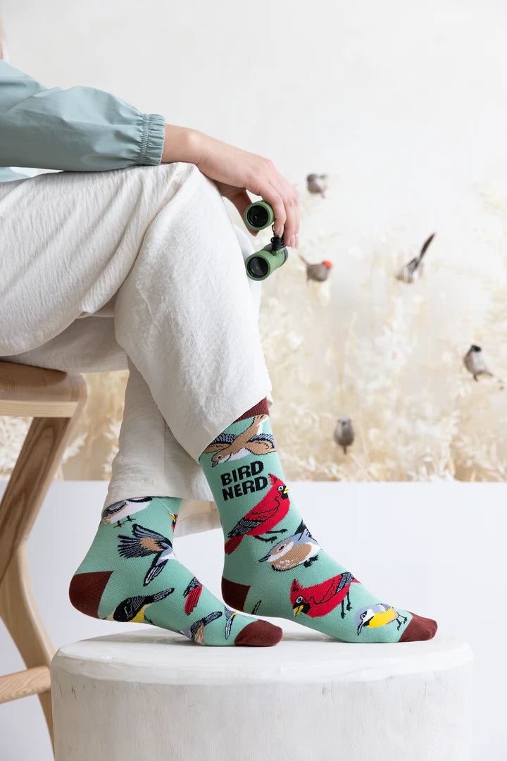 Uptown Sox - Women's - Bird Nerd Socks for HER