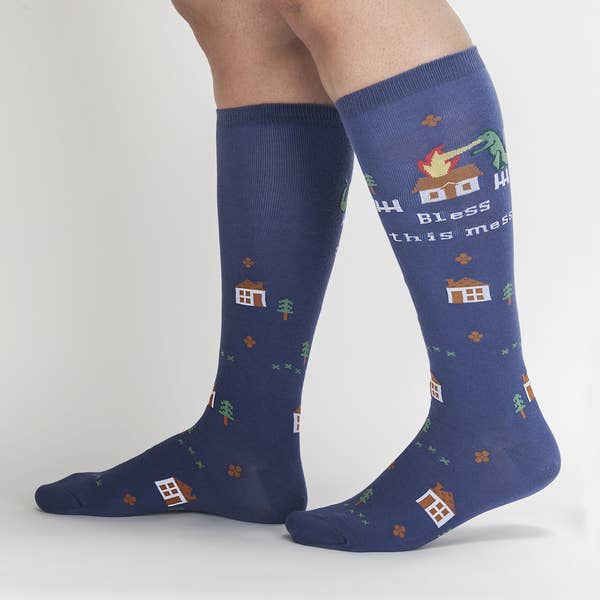Sock it to Me - Knee High Sock: Bless This Mess