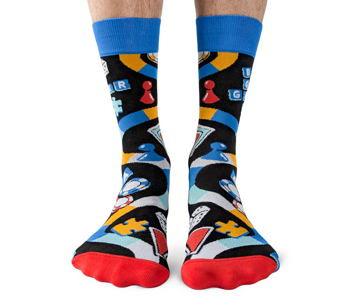 Uptown Sox - Men's - Board Gamer Socks for HIM