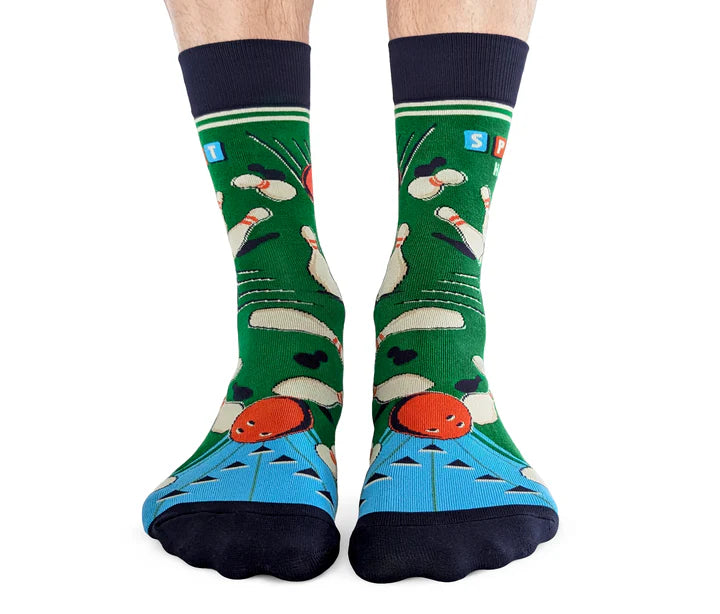 Uptown Sox - Men's - Bowling Club Socks for HIM
