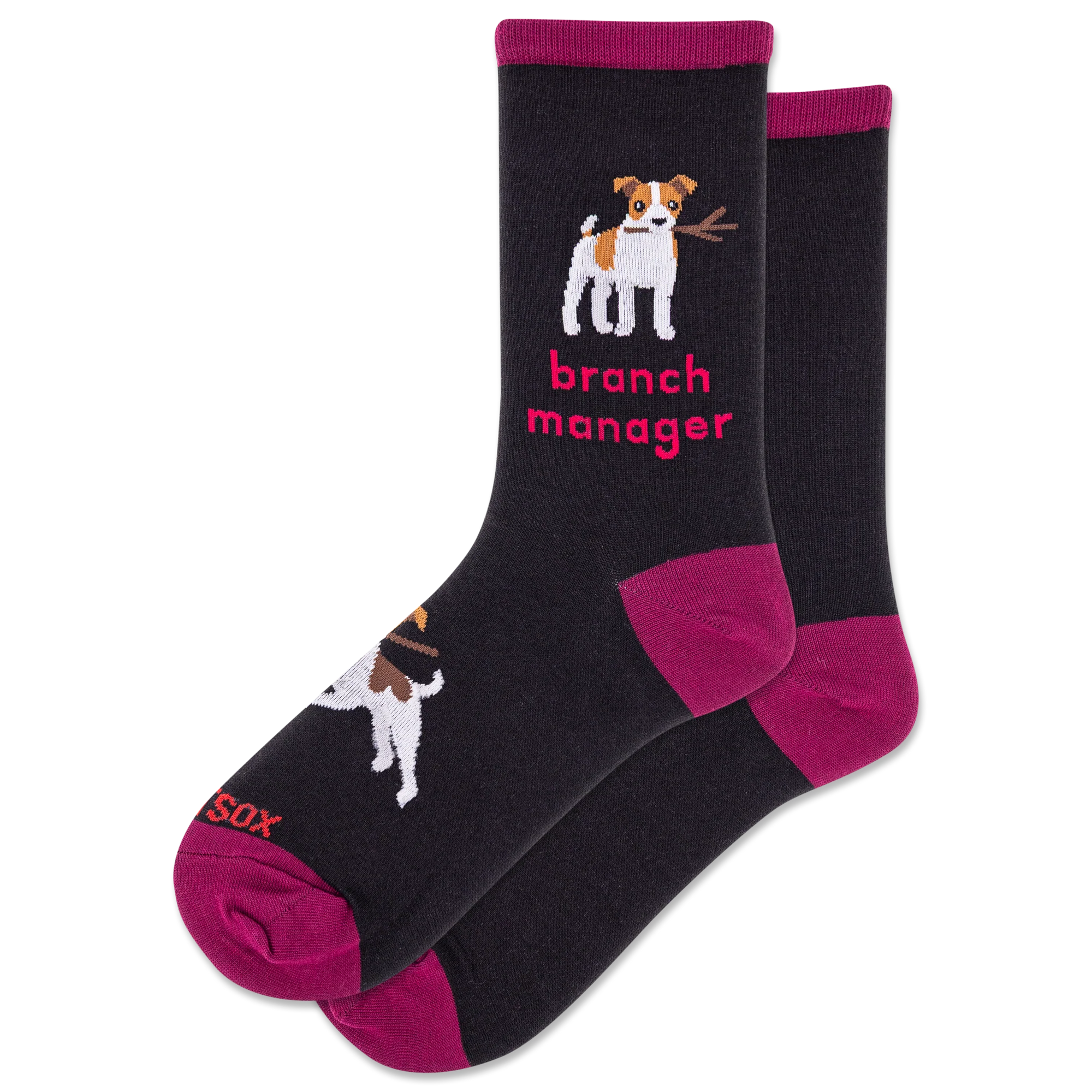 Hot Sox - Women - BRANCH MANAGER Crew Socks