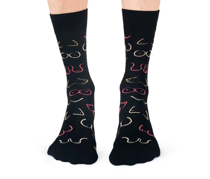 Uptown Sox - Men's - Simply The Breast Socks - for HIM