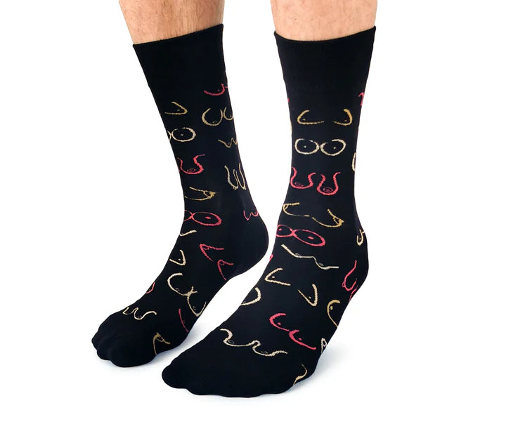 Uptown Sox - Men's - Simply The Breast Socks - for HIM