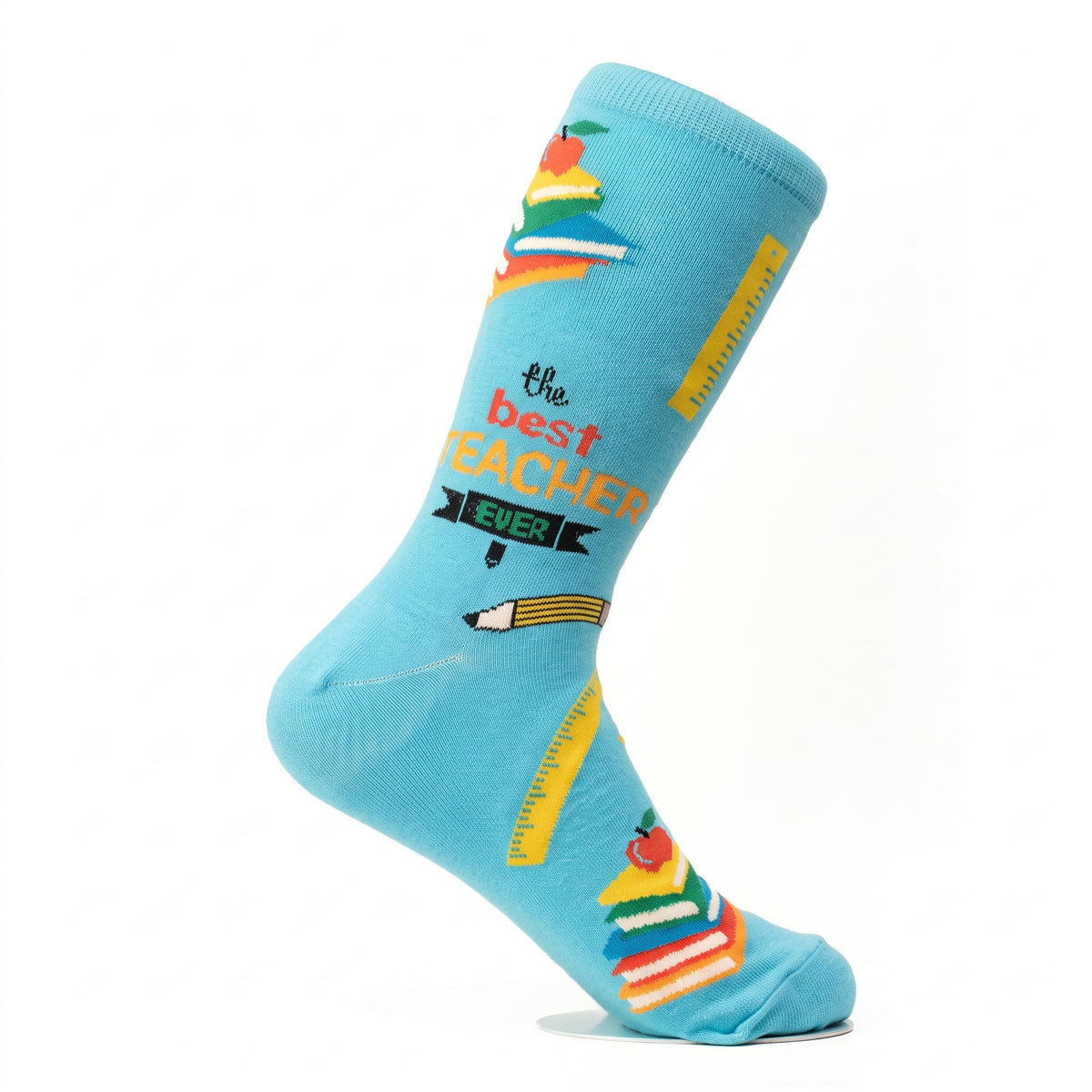 moJJa - Women's - THE BEST TEACHER EVER Crew Socks