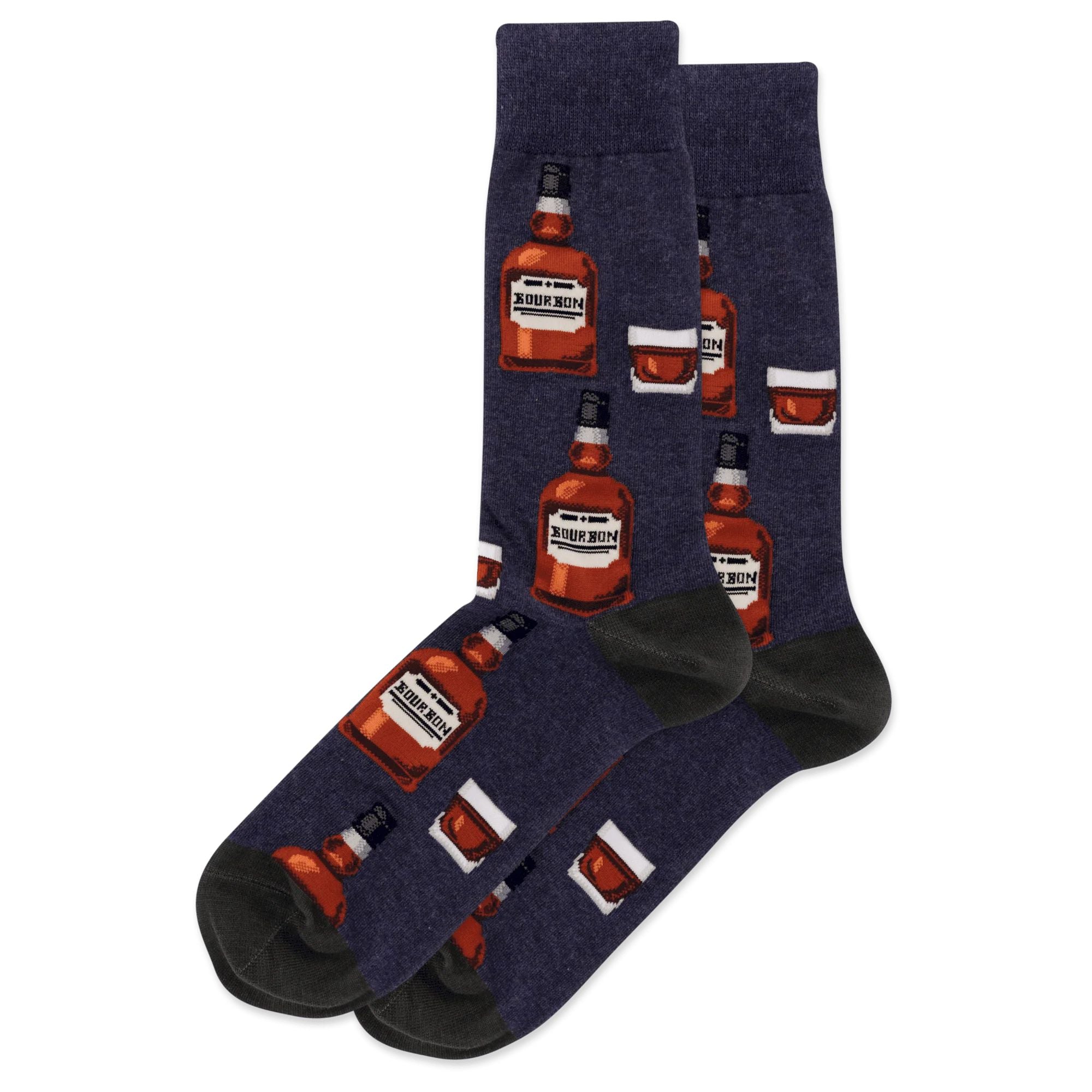 Hot Sox - Men - BOURBON Crew Socks