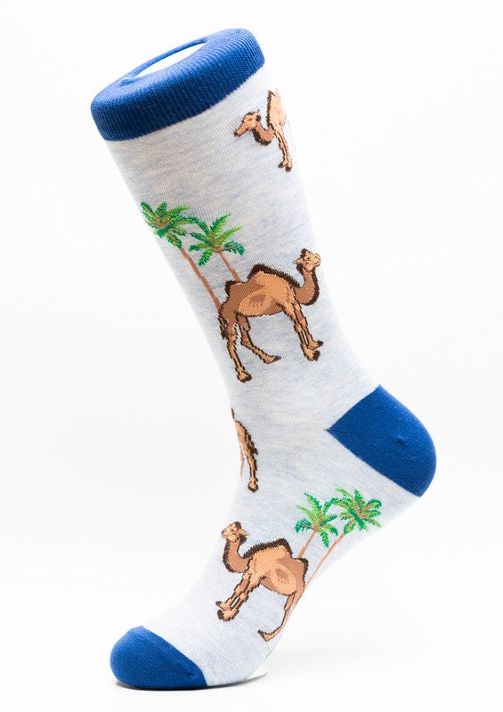 moJJa - Men's - CAMEL Crew Socks