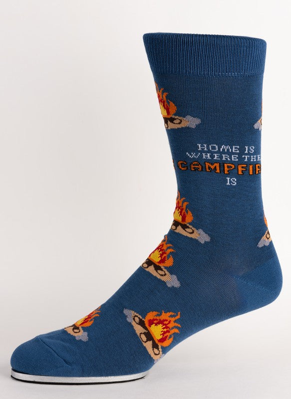 moJJa - Men's - HOME IS WHERE THE CAMPFIRE IS Crew Socks