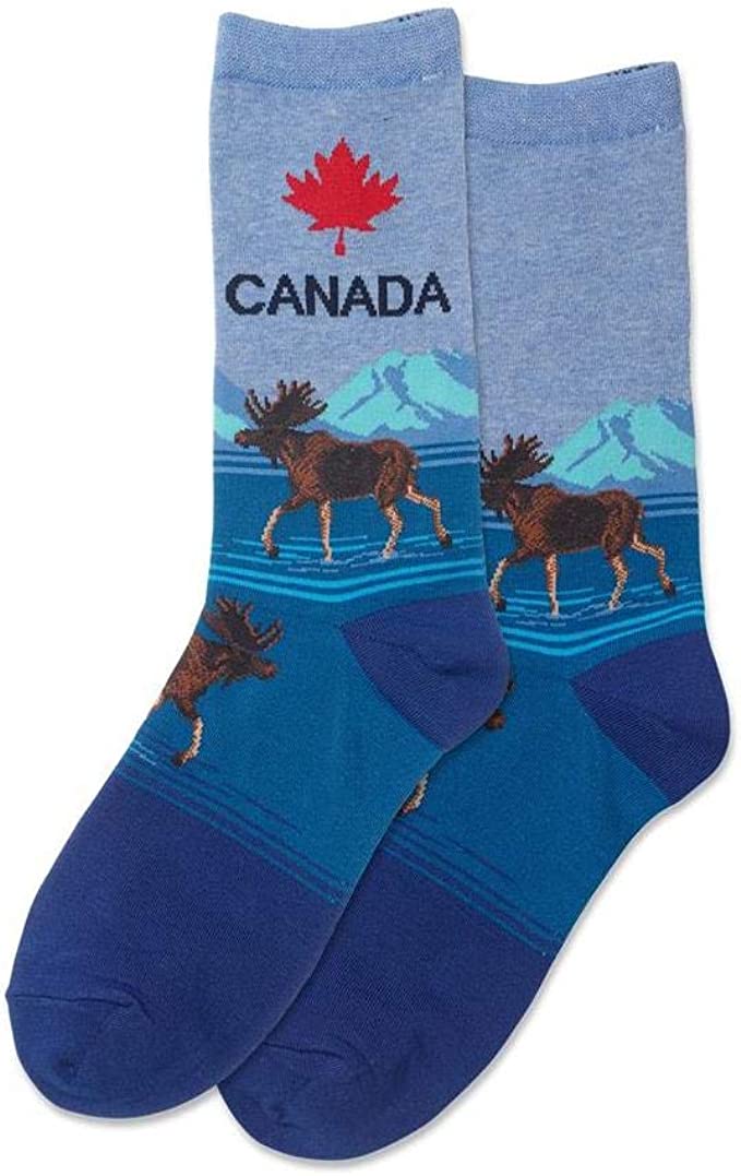 Hot Sox - Women - CANADA MOOSE Crew Socks