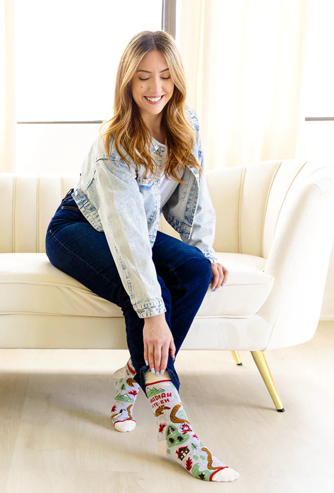Uptown Sox - Women's - Canadian Cute Socks for HER