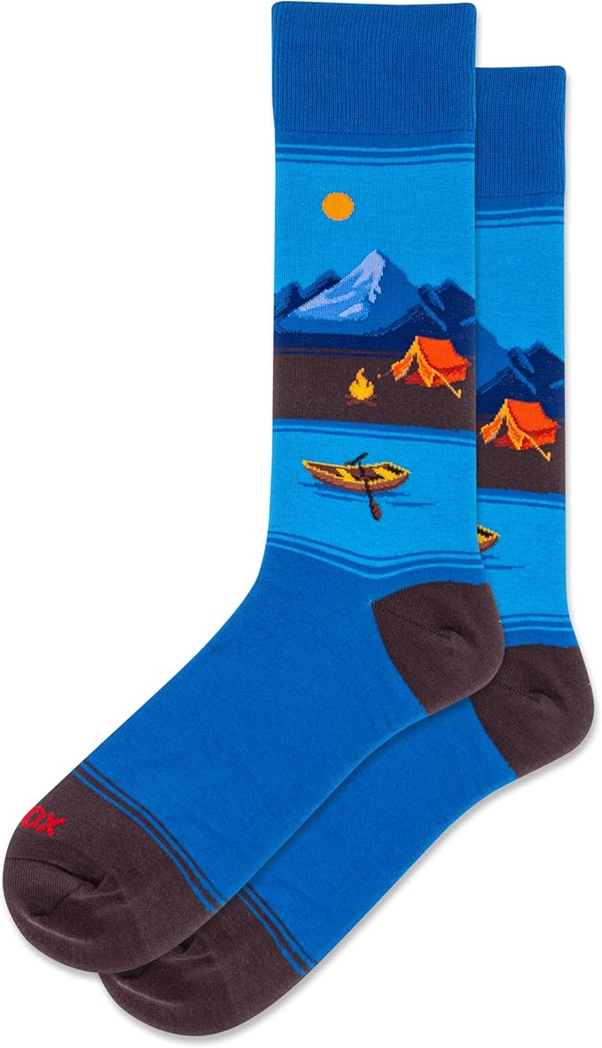 Hot Sox - Men - CANOE SCENIC Crew Socks