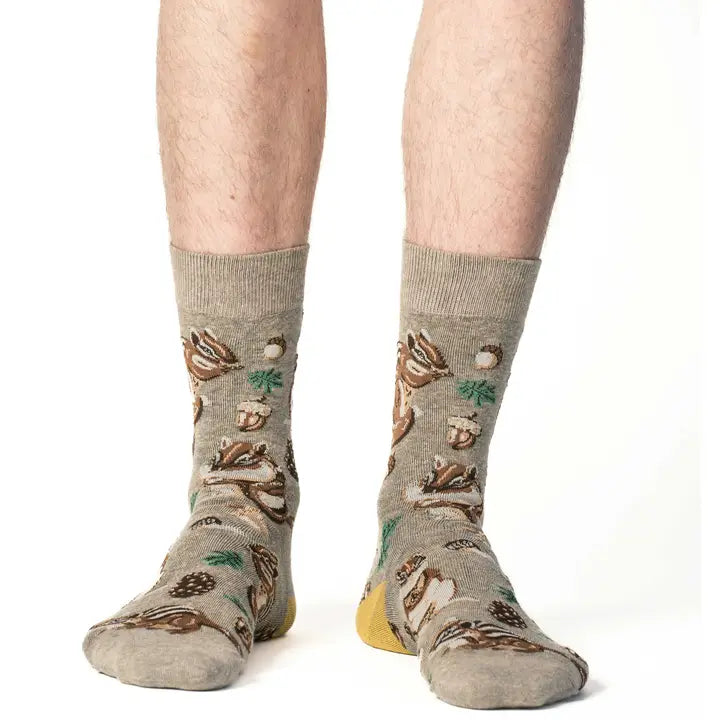Good Luck Sock - Men's Chipmunks Socks