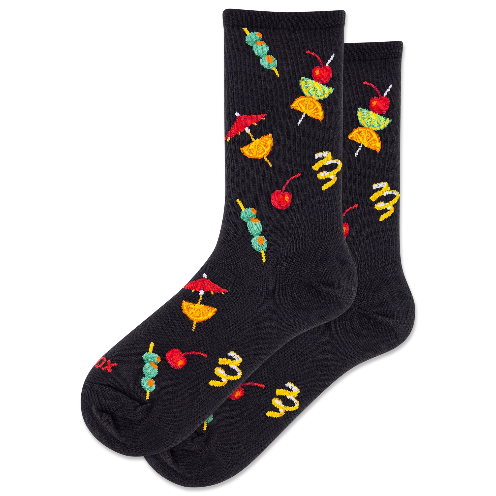 Hot Sox - Women - COCKTAIL GARNISH Crew Socks