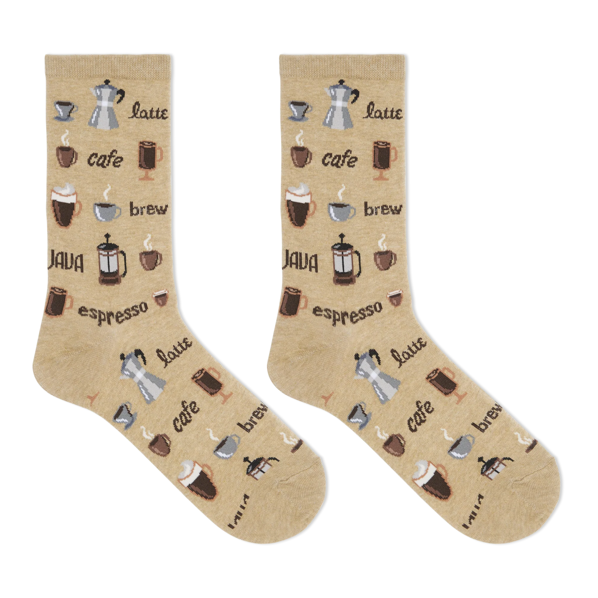 Hot Sox - Women - COFFEE Crew Socks