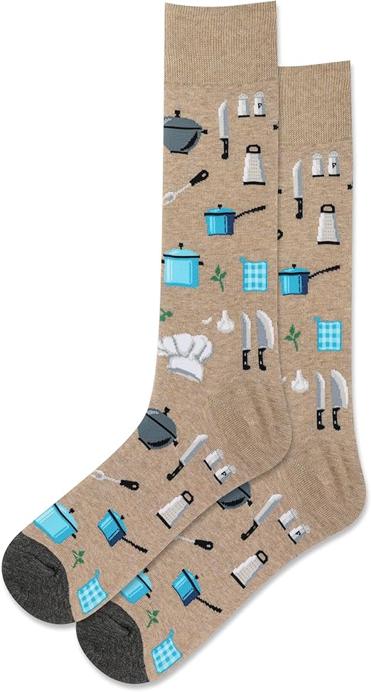 Hot Sox - Men - COOKING GADGET Crew Socks