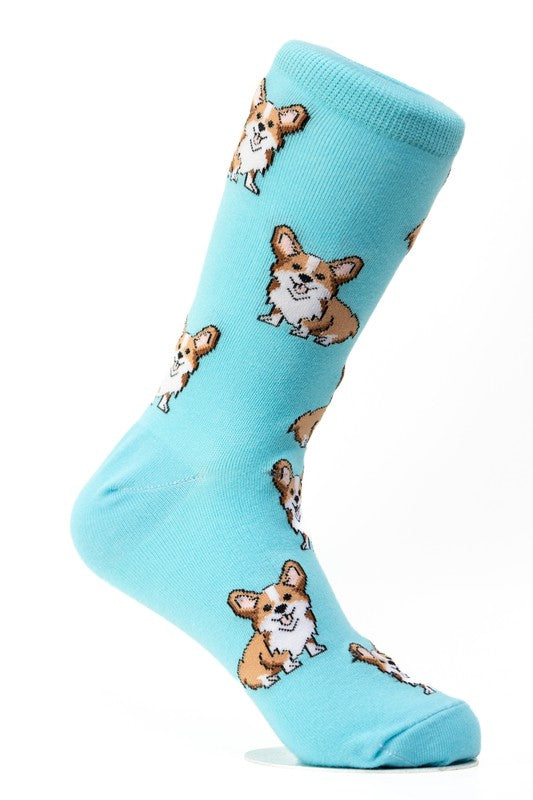 moJJa - Women's - CORGI Crew Socks