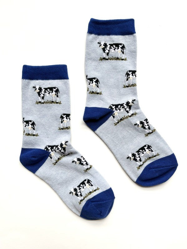 moJJa - KIDS Crew Socks - COW